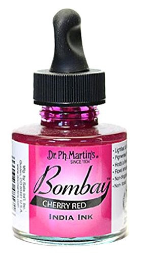Bombay Ink - 30ml [1 oz] - Cherry Red