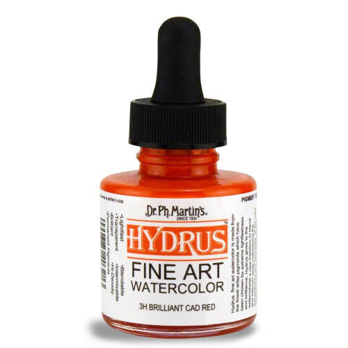 Hydrus BIG - 30ml [1 oz] - Brilliant Cadmium Red