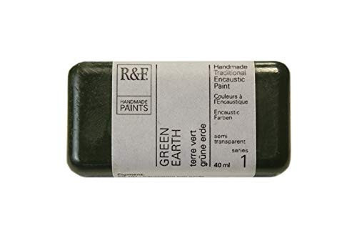 40ml - Encaustic - Green Earth I