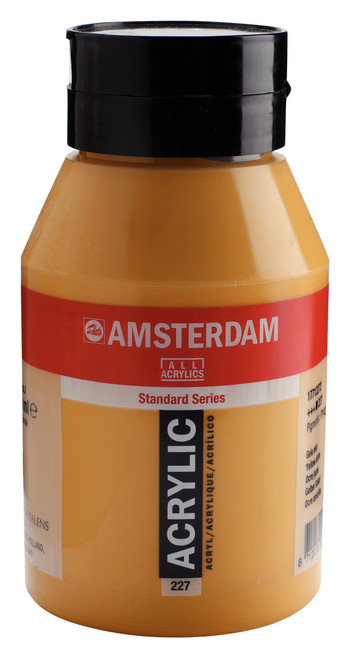 Amsterdam Acryl.Stand.1000ml Yellow Ochre