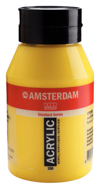 Amsterdam Acryl.Stand.1000ml Azo Yellow Light
