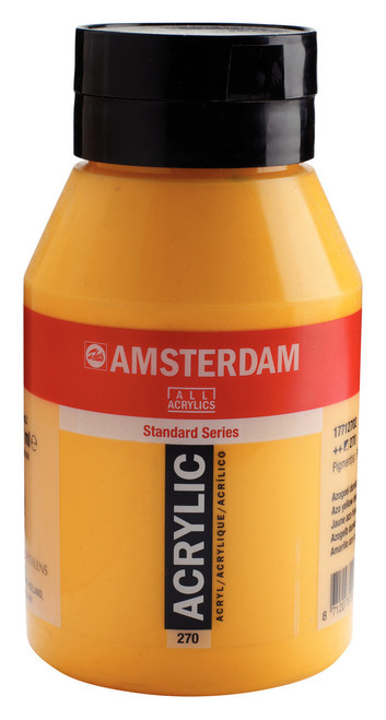 Amsterdam Acryl.Stand.1000ml Azo Yellow Deep