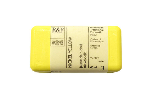 40ml - Encaustic - Nickel Yellow III