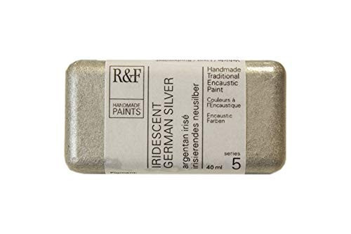 40ml - Encaustic - Iridescent German Silver