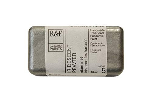 40ml - Encaustic - Iridescent Pewter