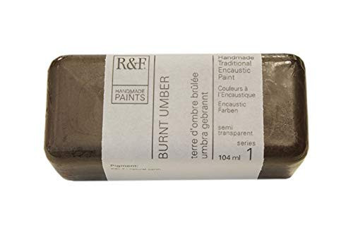 104ml - Encaustic - Burnt Umber I