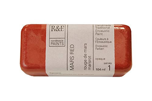 104ml - Encaustic - Mars Red I