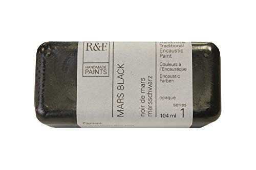 104ml - Encaustic - Mars Black I