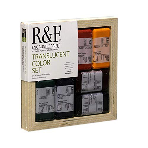 GESSO READY PANEL SET- Encaustic Translucent Colour Set