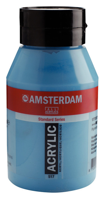 Amsterdam Acryl.Stand.1000ml King's Blue