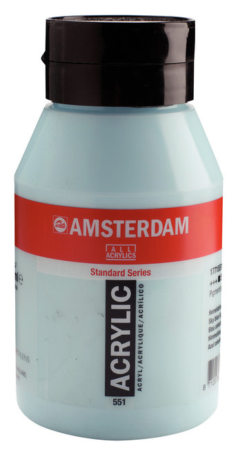 Amsterdam Acryl.Stand.1000ml Sky Blue Light