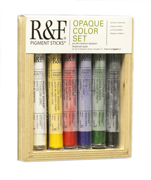 RF STICKS with PANEL - Opaque Colour Set of 6