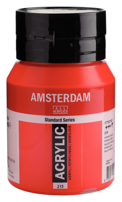 Amsterdam Acryl.Stand.500ml Pyrrole Red