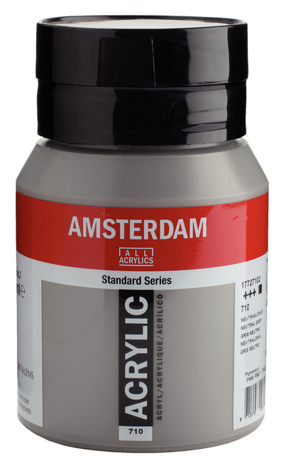 Amsterdam Acryl.Stand.500ml Neutral Grey