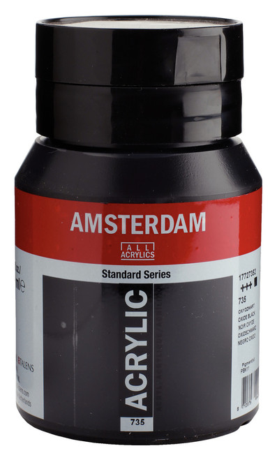 Amsterdam Acryl.Stand.500ml Oxyde Black