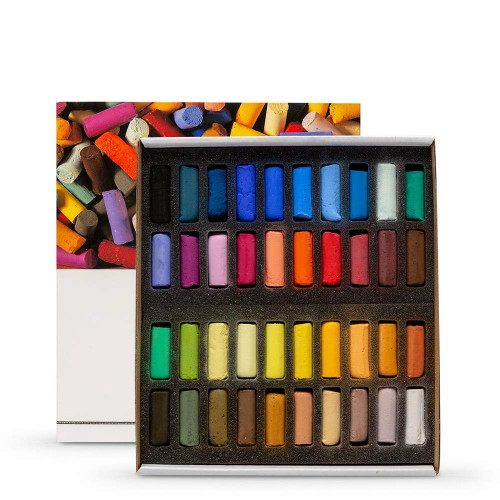 1/2 Sennelier Soft Pastel C/Board 40 Assorted