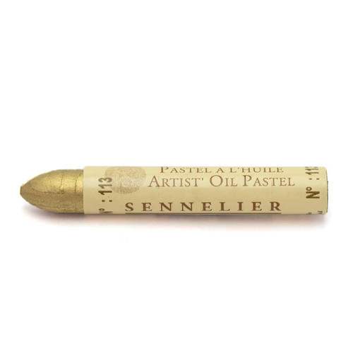 Large Sennelier Oil Pastel - Irid Rich Pale Gold