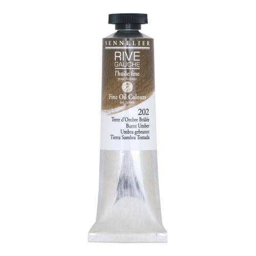 Sennelier Rive Gauche 40ml Oil -  Burnt Umber