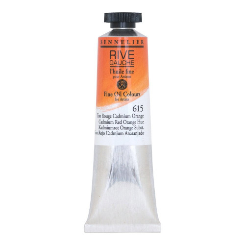 Sennelier Rive Gauche 40ml Oil -  Cadmium Red Orange Hue