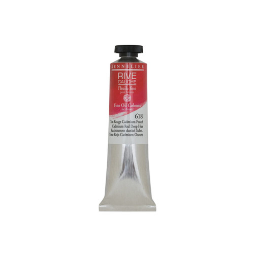 Sennelier Rive Gauche 40ml Oil -  Cadmium Red Deep Hue