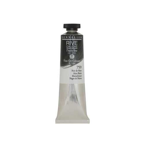 Sennelier Rive Gauche 40ml Oil -  Mars Black