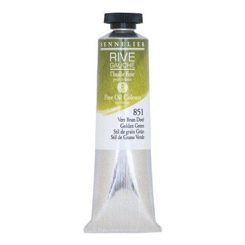 Sennelier Rive Gauche 40ml Oil -  Golden Green