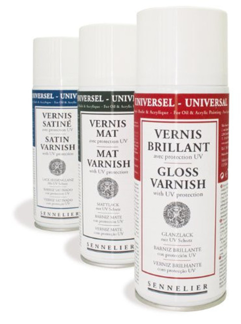 Sennelier Matt Painting Varnish - 400ml Aerosol