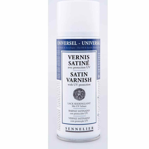 Sennelier Satin Painting Varnish - 400ml Aerosol