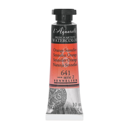 Sennelier Watercolour - 10ml TUBE S2 - Sennelier Orange