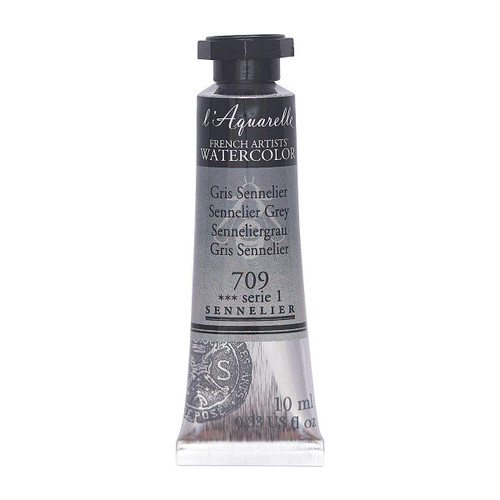 Sennelier Watercolour - 10ml TUBE S1 - Sennelier Grey