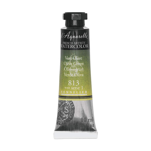 Sennelier Watercolour - 10ml TUBE S1 - Olive Green