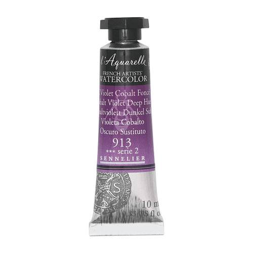Sennelier Watercolour - 10ml TUBE S2 - Cobalt Violet Deep Hue