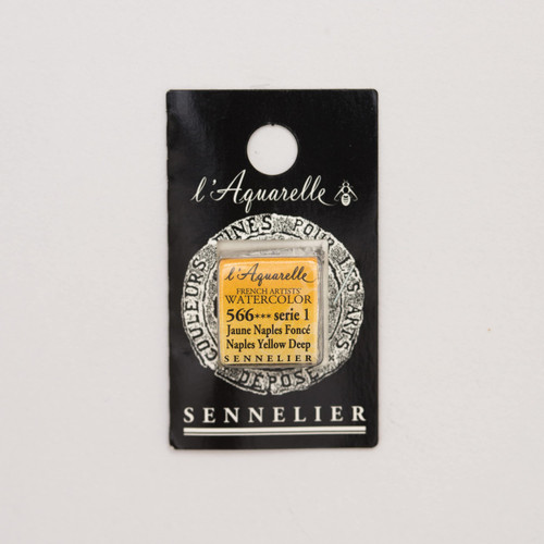 Sennelier Watercolour - 1/2 PAN S1 - Naples Yellow Deep