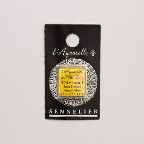 Sennelier Watercolour - 1/2 PAN S1 - Primary Yellow