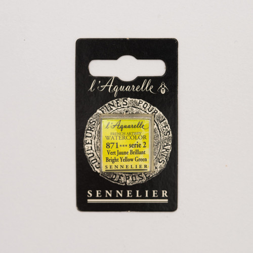 Sennelier Watercolour - 1/2 PAN S2 - Bright Yellow Green