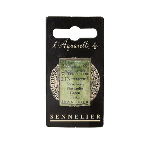 Sennelier Watercolour - FULL PAN S1 - Green Earth