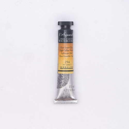 Sennelier Watercolour - 21ml Tube S1 - Light Yellow Ochre