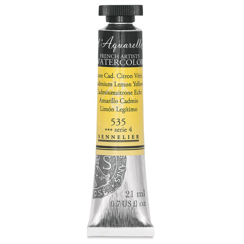 Sennelier Watercolour - 21ml Tube S4 - Cadmium Lemon Yellow