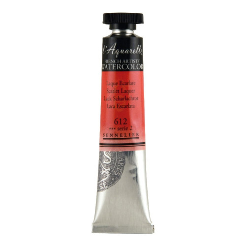 Sennelier Watercolour - 21ml Tube S2 - Scarlet Lacquer