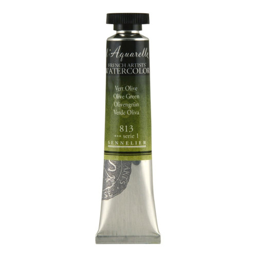 Sennelier Watercolour - 21ml Tube S1 - Olive Green
