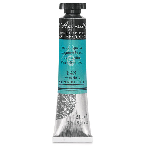 Sennelier Watercolour - 21ml Tube S4 - Turquoise Green