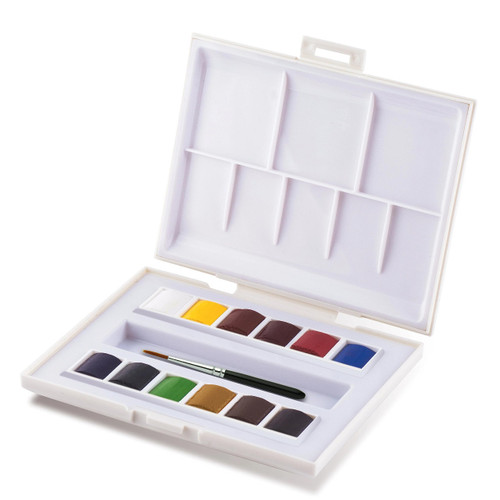 Sennelier Watercolour STUDENT SET of 12 1/2 pans