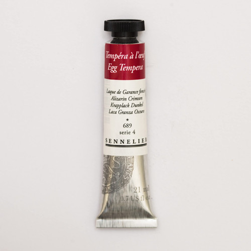 Sennelier 21ml Egg Tempera - Alizarin Crimson