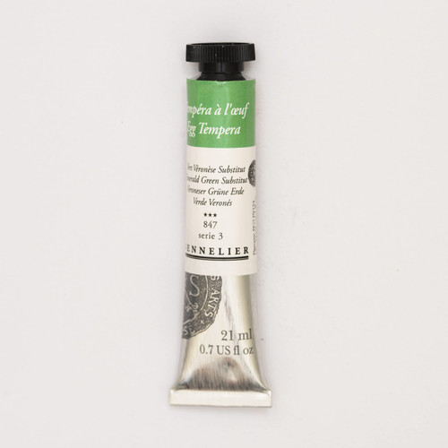 Sennelier 21ml Egg Tempera - Emerald Green Sub