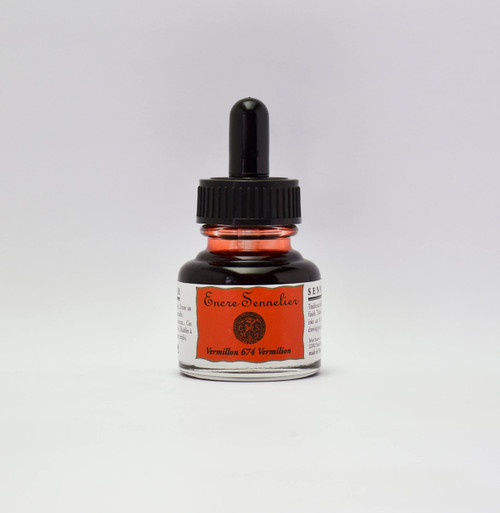 30ml Sennelier Ink - Vermillion