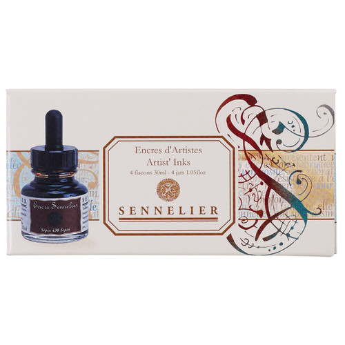 Sennelier ARTIST INK Set 4 x 30ml