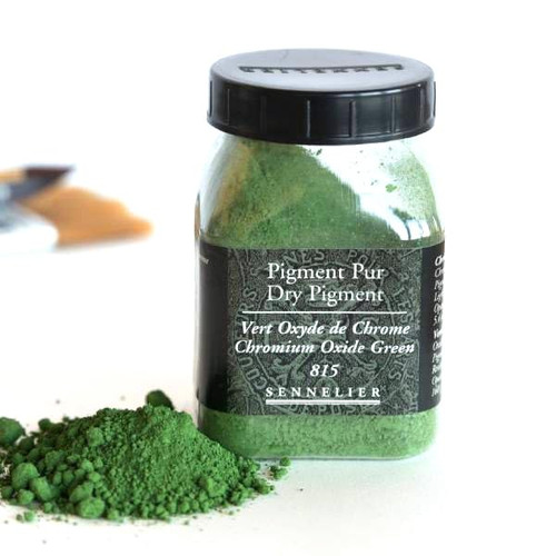 Sennelier Pigment [160g]  Chromium Oxide Green