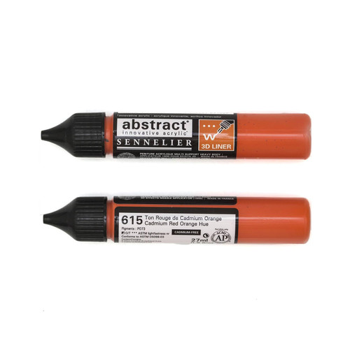 Sennelier Abstract Liners - 27ml - Cadmium Red Orange hue