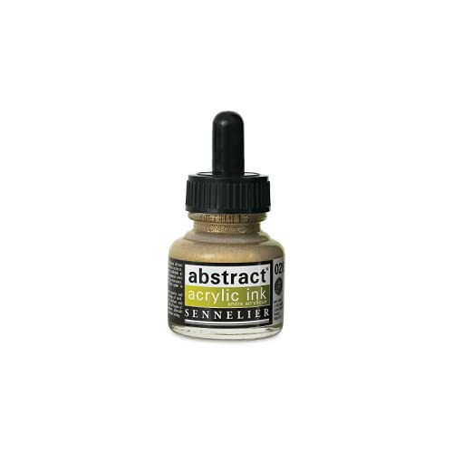 Sennelier Abstract Acrylic Ink - 30 ml - Iridescent Gold