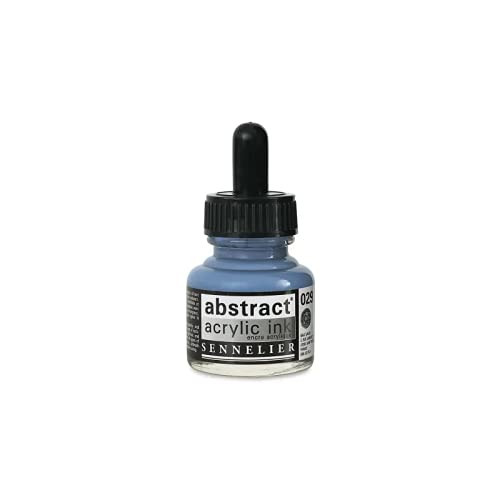 Sennelier Abstract Acrylic Ink - 30 ml - Iridescent Silver